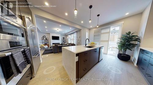 2063 Checkerspot Avenue, Ottawa, ON - Indoor Photo Showing Kitchen With Upgraded Kitchen