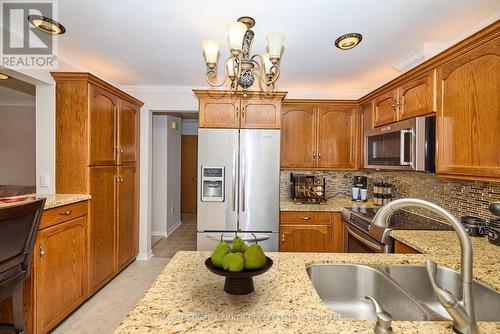 24 Bascary Crescent, St. Catharines (462 - Rykert/Vansickle), ON - Indoor Photo Showing Kitchen With Double Sink