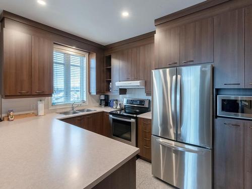 Kitchen - 309-9540 Boul. Rivard, Brossard, QC - Indoor Photo Showing Kitchen With Double Sink