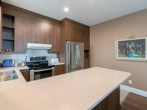 Kitchen - 309-9540 Boul. Rivard, Brossard, QC - Indoor Photo Showing Kitchen With Double Sink