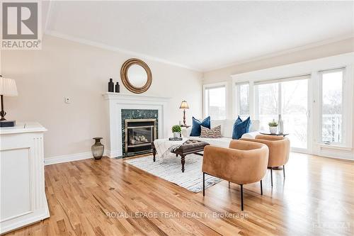 365 Echo Drive, Ottawa, ON - Indoor Photo Showing Living Room With Fireplace