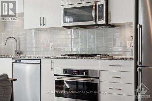 419 - 7 Marquette Avenue, Ottawa, ON - Indoor Photo Showing Kitchen With Stainless Steel Kitchen With Upgraded Kitchen