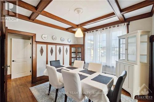 347 St Patrick Street, Ottawa, ON - Indoor Photo Showing Dining Room