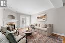 393 Mackay Street, Ottawa, ON  - Indoor Photo Showing Living Room With Fireplace 