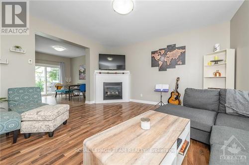 108 Sophie Lane, Merrickville-Wolford, ON - Indoor Photo Showing Living Room With Fireplace