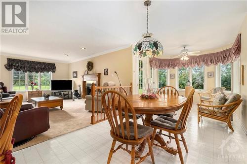 3200 County 31 Road, North Dundas, ON - Indoor Photo Showing Dining Room