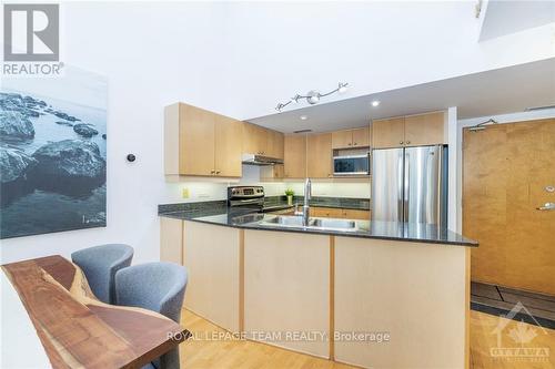 109 - 29 Main Street, Ottawa, ON - Indoor Photo Showing Kitchen With Double Sink