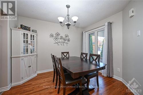 111 Talltree Crescent, Ottawa, ON - Indoor Photo Showing Dining Room