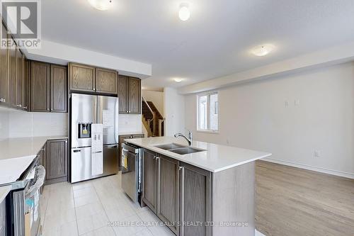 2915 Nakina Street E, Pickering, ON - Indoor Photo Showing Kitchen With Stainless Steel Kitchen With Double Sink