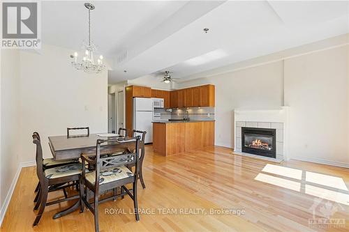 305 - 6 Grove Avenue, Ottawa, ON - Indoor With Fireplace