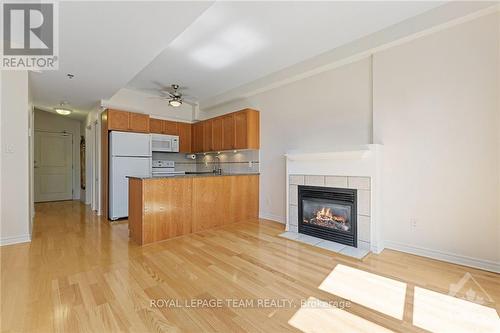 305 - 6 Grove Avenue, Ottawa, ON - Indoor With Fireplace