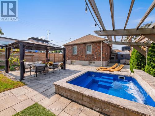 43 Lankin Boulevard, Toronto, ON - Outdoor With In Ground Pool