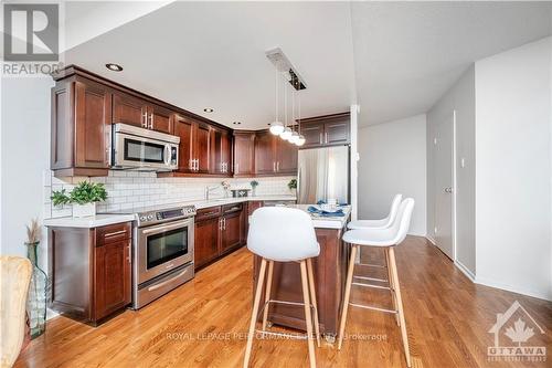 2109 - 900 Dynes Road, Ottawa, ON - Indoor Photo Showing Kitchen With Stainless Steel Kitchen With Upgraded Kitchen