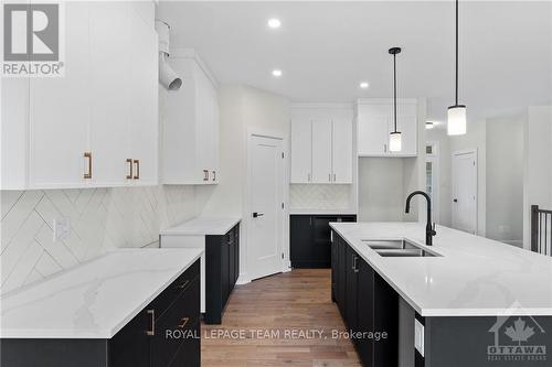 1166 Jamieson Lane, Horton, ON - Indoor Photo Showing Kitchen With Double Sink With Upgraded Kitchen