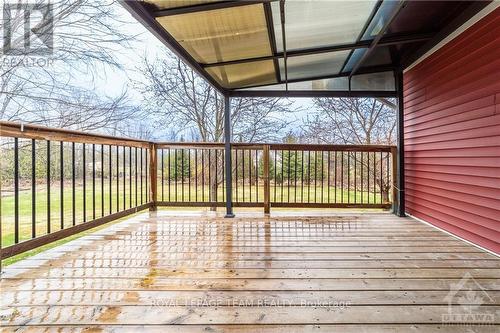 1080 Perth Road, Beckwith, ON - Outdoor With Exterior