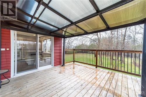 1080 Perth Road, Beckwith, ON - Outdoor With Deck Patio Veranda With Exterior