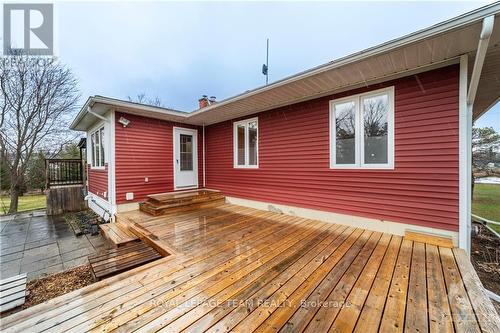 1080 Perth Road, Beckwith, ON - Outdoor With Deck Patio Veranda With Exterior