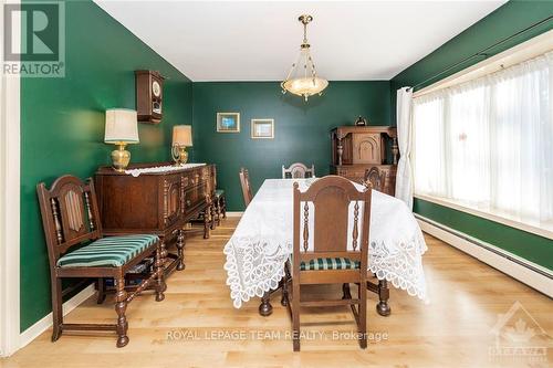 2689 Derby Street, Ottawa, ON - Indoor Photo Showing Dining Room