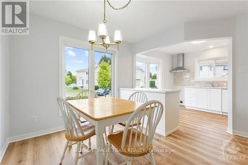 90 Mcdermot Court, Ottawa, ON - Indoor Photo Showing Dining Room