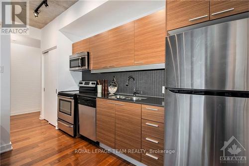 201 - 354 Gladstone Avenue, Ottawa, ON - Indoor Photo Showing Kitchen With Stainless Steel Kitchen With Double Sink