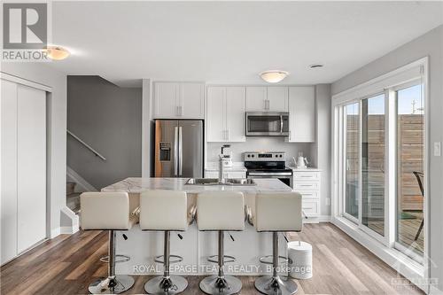 B - 446 Via Verona Avenue, Ottawa, ON - Indoor Photo Showing Kitchen With Stainless Steel Kitchen With Double Sink