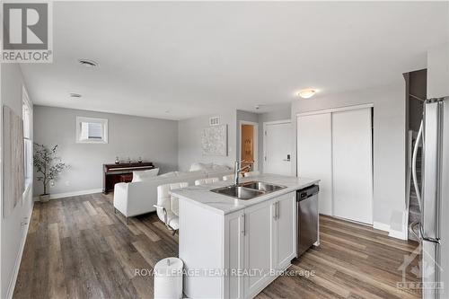 B - 446 Via Verona Avenue, Ottawa, ON - Indoor Photo Showing Kitchen With Stainless Steel Kitchen With Double Sink