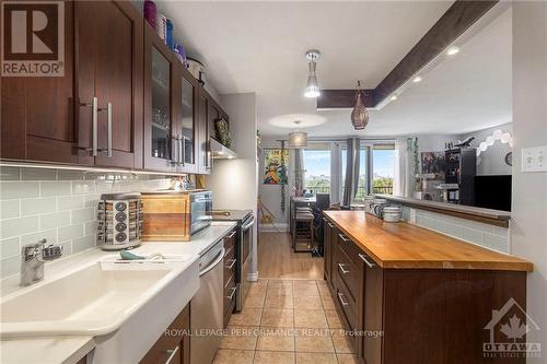 902 - 1785 Frobisher Lane, Ottawa, ON - Indoor Photo Showing Kitchen With Upgraded Kitchen