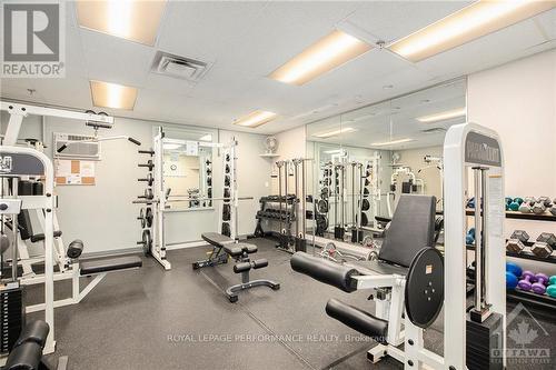 902 - 1785 Frobisher Lane, Ottawa, ON - Indoor Photo Showing Gym Room