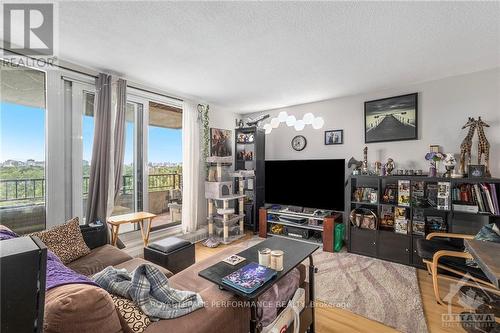 902 - 1785 Frobisher Lane, Ottawa, ON - Indoor Photo Showing Living Room