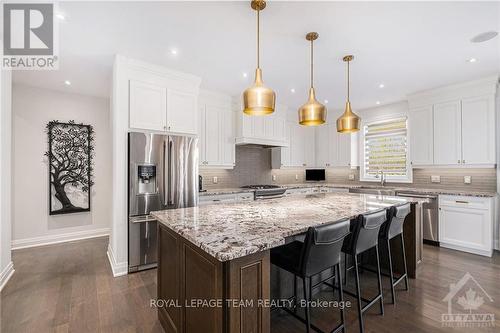 212 Cabrelle Place, Ottawa, ON - Indoor Photo Showing Kitchen With Stainless Steel Kitchen With Upgraded Kitchen