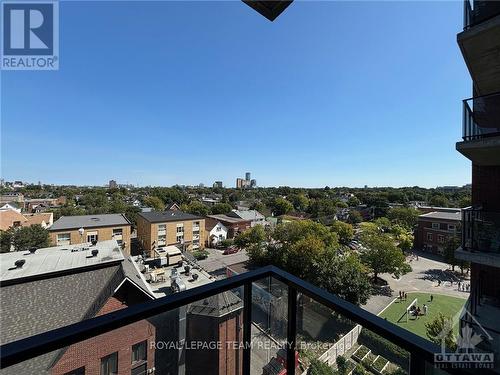 707 - 1140 Wellington Street W, Ottawa, ON - Outdoor With Balcony With View