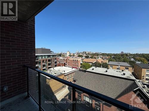 707 - 1140 Wellington Street W, Ottawa, ON - Outdoor With Balcony