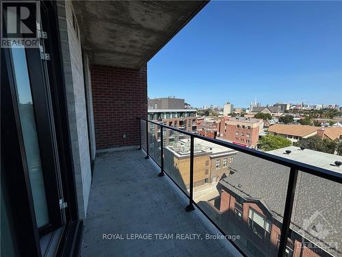 707 - 1140 Wellington Street W, Ottawa, ON - Outdoor With Balcony With Exterior