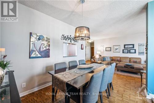 1101 - 40 Arthur Street, Ottawa, ON - Indoor Photo Showing Dining Room