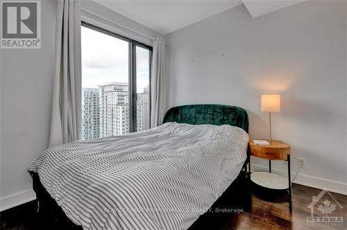 1705 - 20 Daly Avenue, Ottawa, ON - Indoor Photo Showing Bedroom