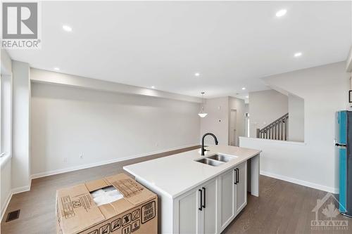 295 Elsie Macgill Walk, Ottawa, ON - Indoor Photo Showing Kitchen With Double Sink