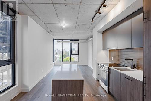 505 - 10 James Street, Ottawa, ON - Indoor Photo Showing Kitchen With Upgraded Kitchen