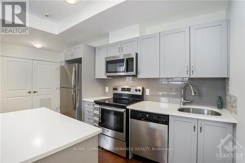 L02 - 315 Terravita, Ottawa, ON - Indoor Photo Showing Kitchen With Stainless Steel Kitchen With Upgraded Kitchen