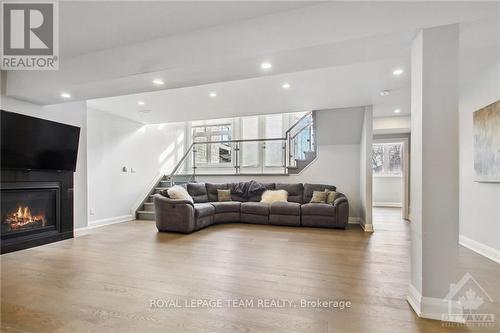 525 Leimerk Court, Ottawa, ON - Indoor Photo Showing Living Room With Fireplace