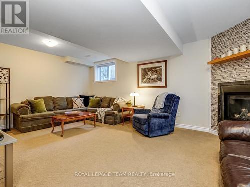 1572 Carronbridge Circle, Ottawa, ON - Indoor With Fireplace