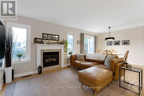 18 Alma Street, North Grenville, ON - Indoor Photo Showing Living Room With Fireplace