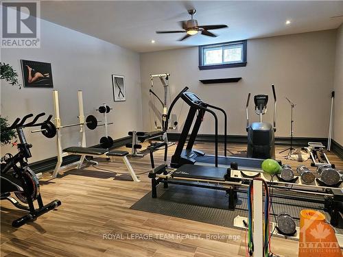 5849 Queenscourt Crescent, Ottawa, ON - Indoor Photo Showing Gym Room