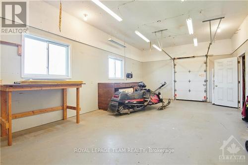 5865 Marine Station Road, South Dundas, ON - Indoor Photo Showing Garage