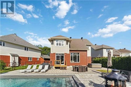 1027 Red Spruce Street, Ottawa, ON - Outdoor With In Ground Pool With Deck Patio Veranda