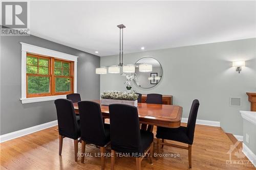 5527 Cedar Drive, Ottawa, ON - Indoor Photo Showing Dining Room