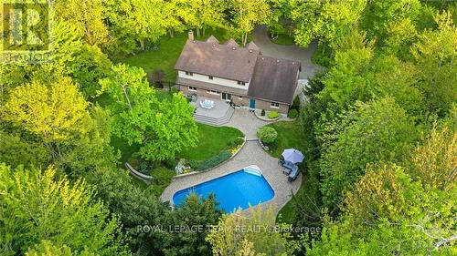 5527 Cedar Drive, Ottawa, ON - Outdoor With In Ground Pool