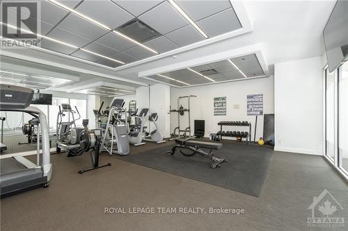 642 - 340 Mcleod Street, Ottawa, ON - Indoor Photo Showing Gym Room