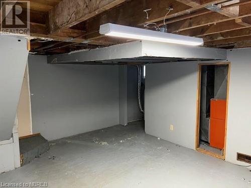 738 Airport Road, North Bay, ON - Indoor Photo Showing Basement