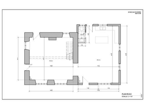 Drawing (sketch) - 25 Ch. De La Haute-Rivière, Châteauguay, QC - Other