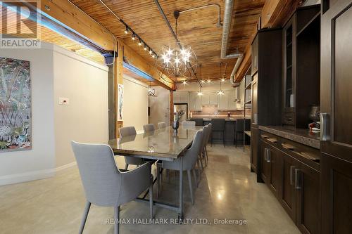 406 - 68 Broadview Avenue, Toronto, ON - Indoor Photo Showing Dining Room